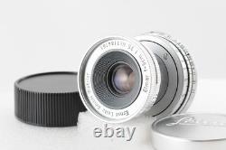 106? LEICA Leitz ELMAR M 50mm f3.5? 3rd? Silver Lens From JAPAN