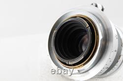 106? LEICA Leitz ELMAR M 50mm f3.5? 3rd? Silver Lens From JAPAN