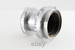 106? LEICA Leitz ELMAR M 50mm f3.5? 3rd? Silver Lens From JAPAN