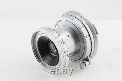 106? LEICA Leitz ELMAR M 50mm f3.5? 3rd? Silver Lens From JAPAN