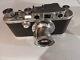 1938-39 Leica DRP Ernst Leitz 111b Wetzlar 35mm CAMERA ELMAR f5 LENS & CASE