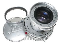 2.8/50mm Elmar 5cm f2.8 Collapsible Leica BM rangefinder camera lens