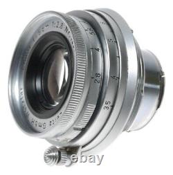 2.8/50mm Elmar 5cm f2.8 Collapsible Leica BM rangefinder camera lens