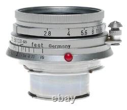 2.8/50mm Elmar 5cm f2.8 Collapsible Leica BM rangefinder camera lens