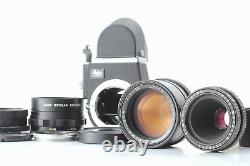 2 Lens N MINT Leica Leitz Summicron 90mm Elmar 65mm BLACK Visoflex III M JAPAN
