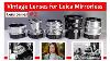 5 Vintage 35mm Lenses On Leica Mirrorless Camera Gh5 Lumix Ltm Lenses Screw Mount Lenses