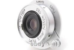 AB Exc+ Leica Elmar 3.5cm 35mm f/3.5 Lens for L39 Screw Leitz From JAPAN 7070