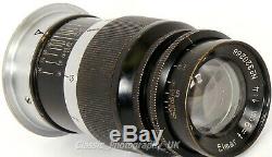 EARLY! Elmar f=9cm 14 Leitz ELANG Lens made in 1936 for LEICA IIId IIIG IIIb 3A