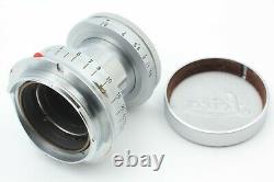 EXC+5 Leitz Wetzlar Elmar 50mm F2.8 Silver Leica Germany M Mount JAPAN #209