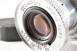 EXC+6? Leitz Elmar 5cm 50mm f/3.5 L39 LTM Leica Screw mount Lens JAPAN Z09Y