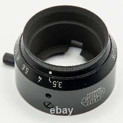 EXC++ Leica Leitz VALOO Aperture Control Lens Hood for Elmar 50mm f3.5 etc