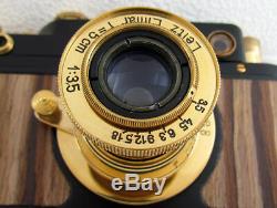 EXCELLENT Leica-II(D) Kriegsmarine WWII Vintage Russia Camera + Lens Leitz Elmar
