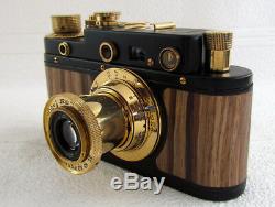 EXCELLENT Leica-II(D) Kriegsmarine WWII Vintage Russia Camera + Lens Leitz Elmar