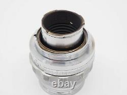Early 1954 LEICA Leitz Wetzlar Elmar f=9cm 14 M mount Collapsible Camera Lens