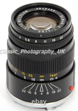 Elmar-C 14 / 90mm LEICA-M Mount Lens by LEITZ for Leica CL Leica M9 M8 M3 M6 M7