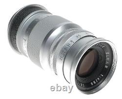 Elmar F4 9cm Leitz Wetzlar Leica SM mount f=90mm 4/90 clean