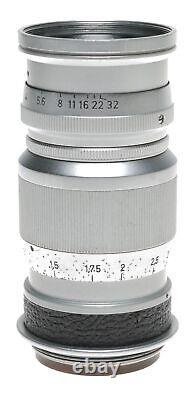 Elmar F4 9cm Leitz Wetzlar Leica SM mount f=90mm 4/90 clean