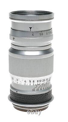 Elmar F4 9cm Leitz Wetzlar Leica SM mount f=90mm 4/90 clean