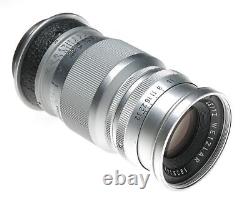 Elmar F4 9cm Leitz Wetzlar Leica SM mount f=90mm 4/90 clean