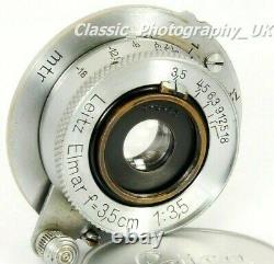Elmar f=3,5cm 13,5 LEICA L39 Leica LTM Lens made by Ernst LEITZ Wetzlar in 1935