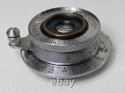 Elmar f=3.5cm 13.5 LEICA LTM Leica L39 Lens made by Ernst LEITZ Wetzlar in 1937