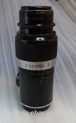 Ernst Leitz Elmar 135mm f 4.5 1932-1936 Coupled EFERN + VIDOM Viewfinder 35-135m