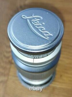 Ernst Leitz GmbH Wetzlar Leica M ELMAR-M f14/90mm Lens Chrome Superb