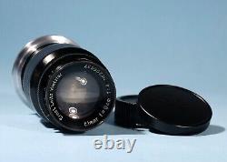 Ernst Leitz Leica 90mm 9cm f/4 Elmar RARE Black Lens PRE-WAR 1936 LTM M39 M