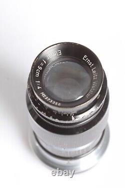 Ernst Leitz Wetzlar 4/9 cm Elmar Leica M39