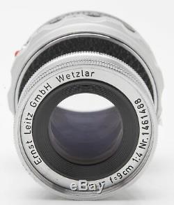 Ernst Leitz Wetzlar Elmar 9cm 9 cm 90mm 90 mm 4 Leica M Bajonett Collapsible