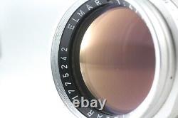 Exc+4 front Rear cap Leica Elmar 135mm F/4 Leitz Wetzlar M MF Lens From Japan