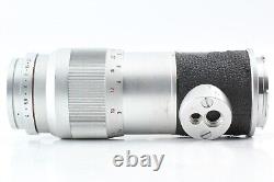 Exc+4 front Rear cap Leica Elmar 135mm F/4 Leitz Wetzlar M MF Lens From Japan