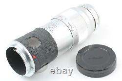 Exc+4 front Rear cap Leica Elmar 135mm F/4 Leitz Wetzlar M MF Lens From Japan