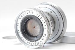 Exc+5 Leica Leitz Elmar 50mm 5cm f/2.8 LTM L39 MF Lens From JAPAN