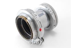 Exc+5 Leica Leitz Elmar 50mm 5cm f/2.8 LTM L39 MF Lens From JAPAN