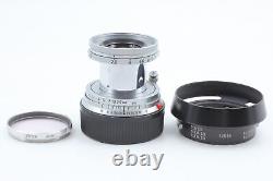 Exc+5 Leica Leitz Elmar 50mm f2.8 Collapsible Lens M Mount No. 172xxxx Yr. 1960