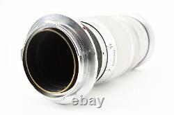 Exc+5 Leica Wetzlar Leitz Elmar 90mm f/4 Lens Silver L39 Screw from Japan