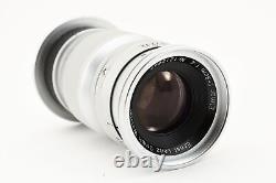 Exc+5 Leica Wetzlar Leitz Elmar 90mm f/4 Lens Silver M mount from Japan