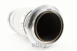 Exc+5 Leica Wetzlar Leitz Elmar 90mm f/4 Lens Silver M mount from Japan