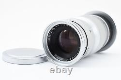 Exc+5 Leica Wetzlar Leitz Elmar 90mm f/4 Lens Silver M mount from Japan