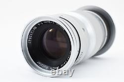 Exc+5 Leica Wetzlar Leitz Elmar 90mm f/4 Lens Silver M mount from Japan