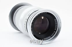 Exc+5 Leica Wetzlar Leitz Elmar 90mm f/4 Lens Silver M mount from Japan