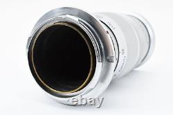 Exc+5 Leica Wetzlar Leitz Elmar 90mm f/4 Lens Silver M mount from Japan