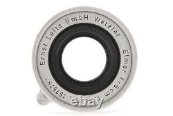 Exc+++++ Leica Ernst Leitz GmbH Wetzlar Elmar 50mm 5cm f2.8 Lens for M Mounmt