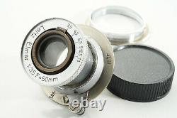 =Excellent= Leica Leitz Elmar 50mm f/3.5 for L39 LTM + LM conversion ring 253