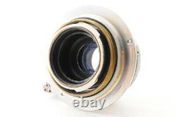 ExcellentLeica Leitz Elmar 50mm 5cm F/3.5 L39 LTM MF Lens +19mm Filter JAPAN