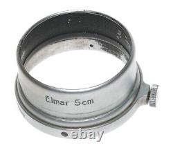 FISON Elmar lens hood for 3.5 f=5cm Leica lens E. Leitz Wetzlar used