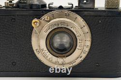 Film camera Leica Standart with lens Leitz Elmar 3.5/50mm