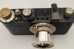 Film camera Leica Standart with lens Leitz Elmar 3.5/50mm