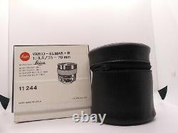 Genuine Leitz Leica Empty Box For Vario-elmar R 35-70mm Lens & Soft Case T62